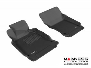 Infiniti M37 Floor Mats (Set of 2) - Front - Black by 3D MAXpider